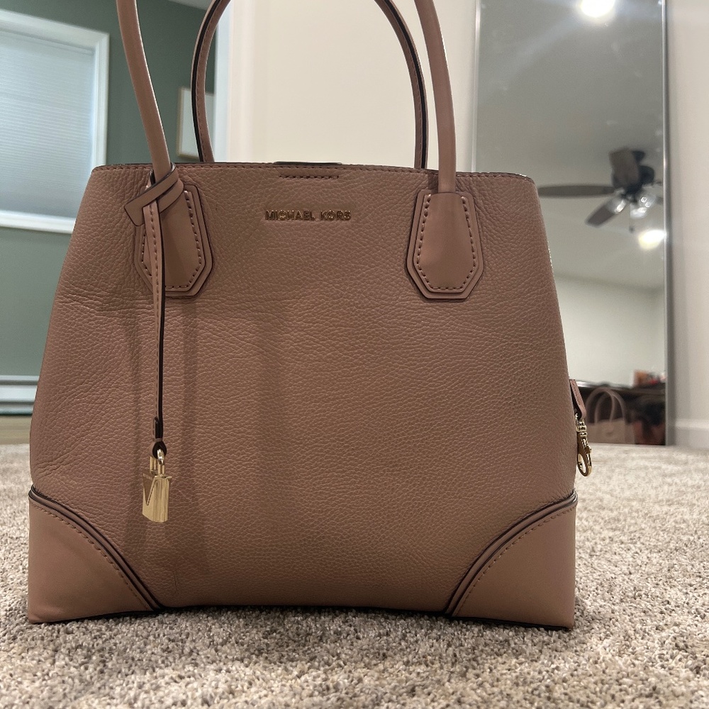 Pink Michael Kors handbag